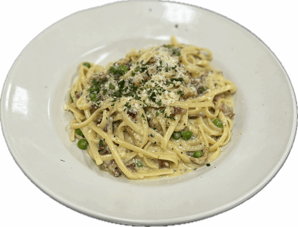 photo of chicken carbonara